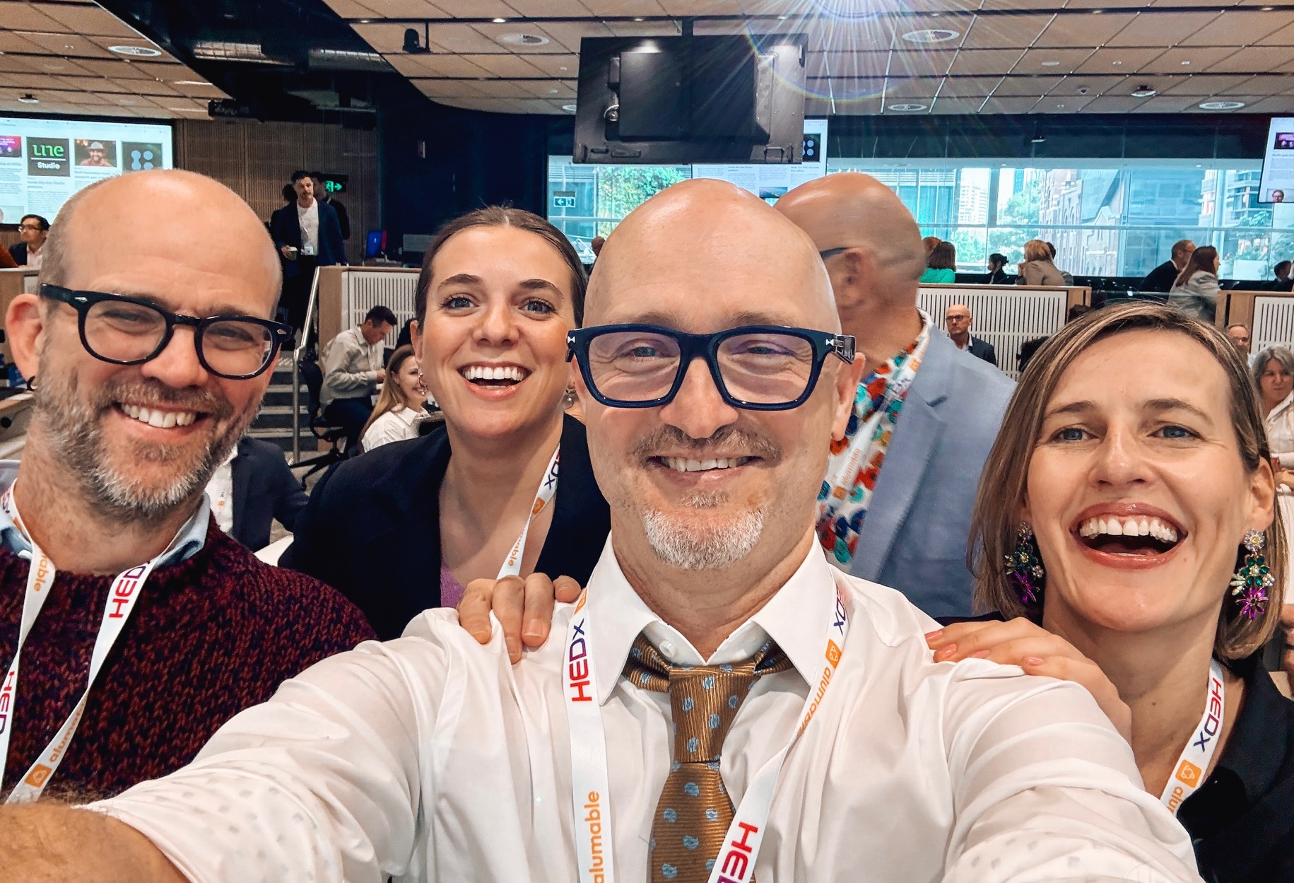 The Madgwick team at the HEDx Conference in Sydney